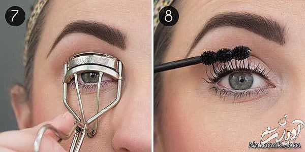 آموزش تصویری آرایش چشمان ریز آموزش آرایش چشمان ریز